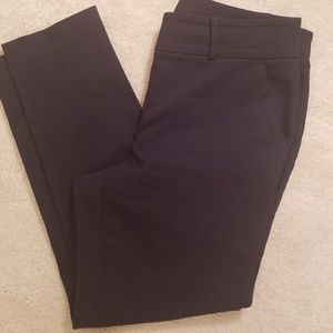 Loft Marisa Skinny Ankle Pants - Navy